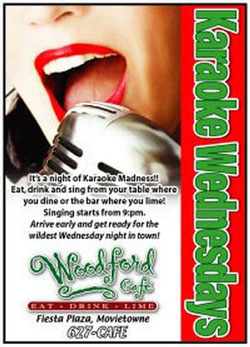Karaoke Wednesdays @ Woodford Cafe