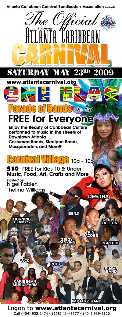 Atlanta Caribbean Carnival Bandleaders Carnival Parade