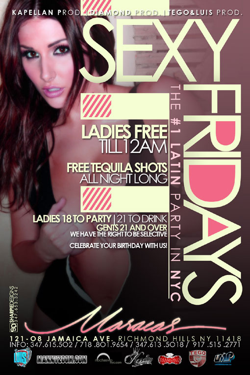 Sexy Fridays - The #1 Latin Party in NYC