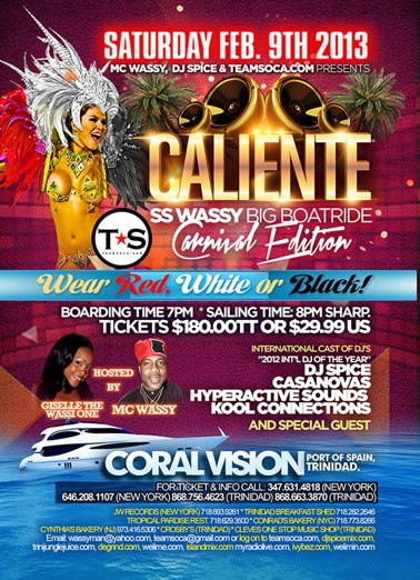 Caliente - SS Wassy Big Boatride Carnival Edition