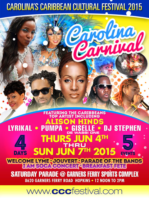 Carolinas Caribbean Culture Festival - Parade & Concert