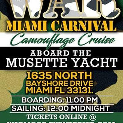 War Miami Carnival Camouflage Cruise