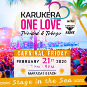 Karukera One Love Beach Festival - Trinidad & Tobago