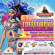 Coffee Boys Miami Carnival Fete 2022
