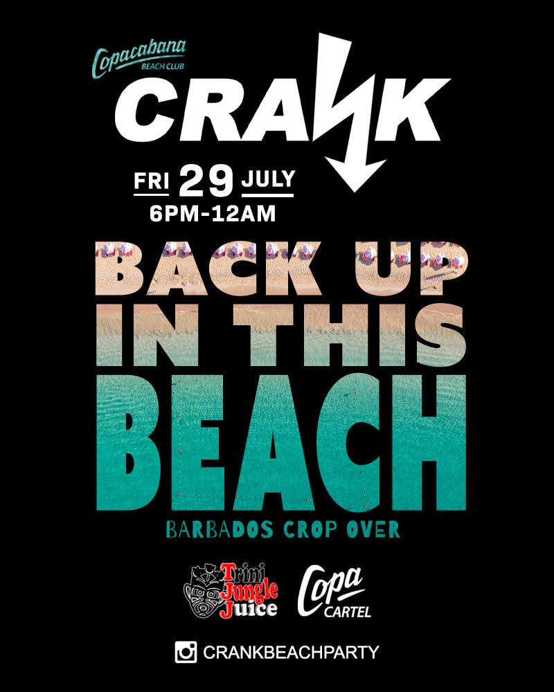 CRANK Beach Cooler Party | Crop Over 2022