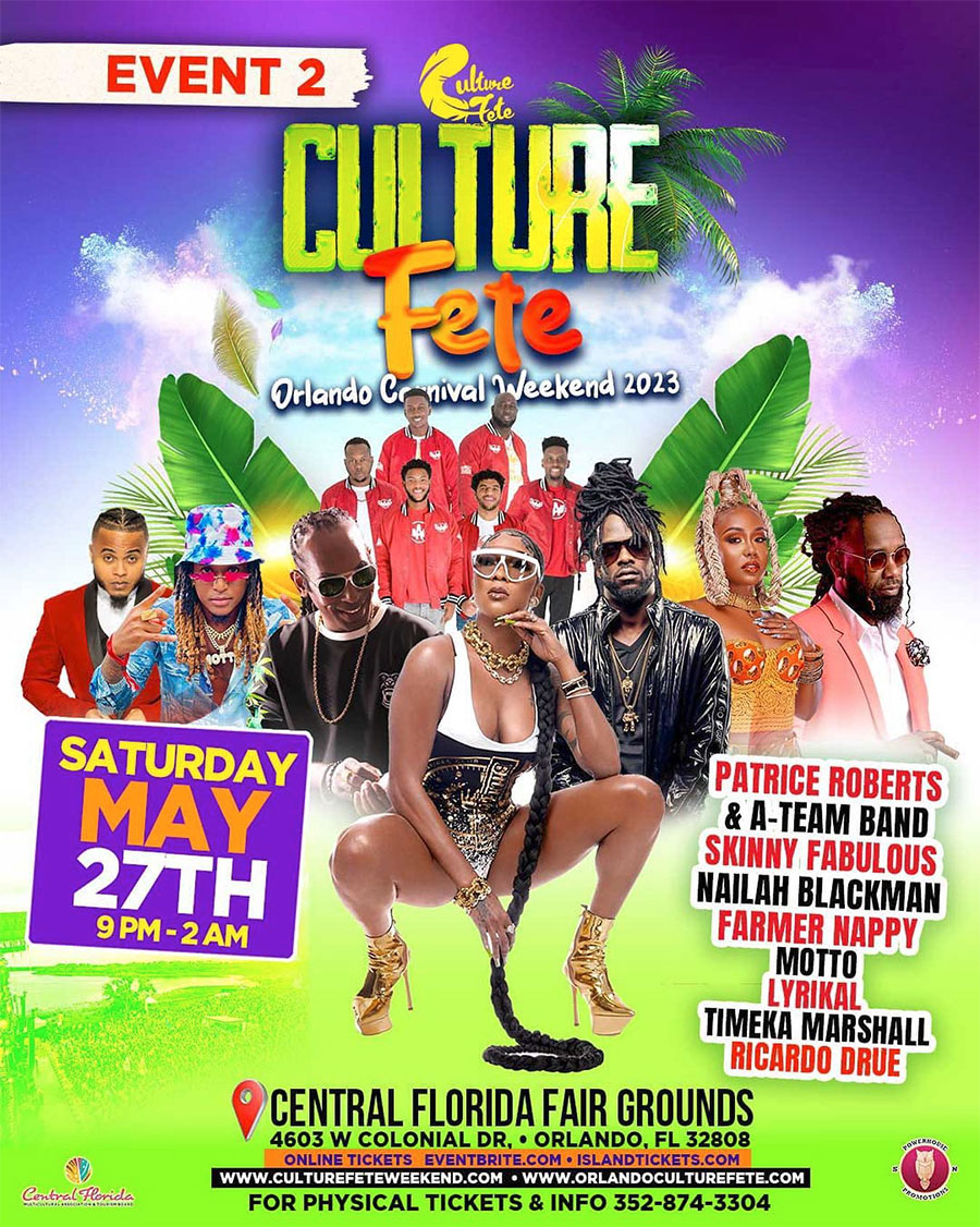 Culture Fete - Orlando Carnival Weekend 2023