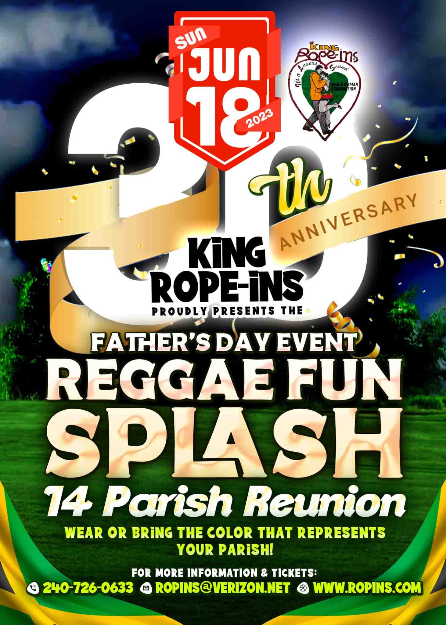 Reggae Fun Splash - 14 Parish Reunion