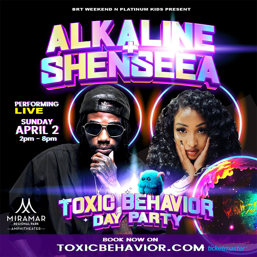 Toxic Behavior - Alkaline & Shenseea Performing Live