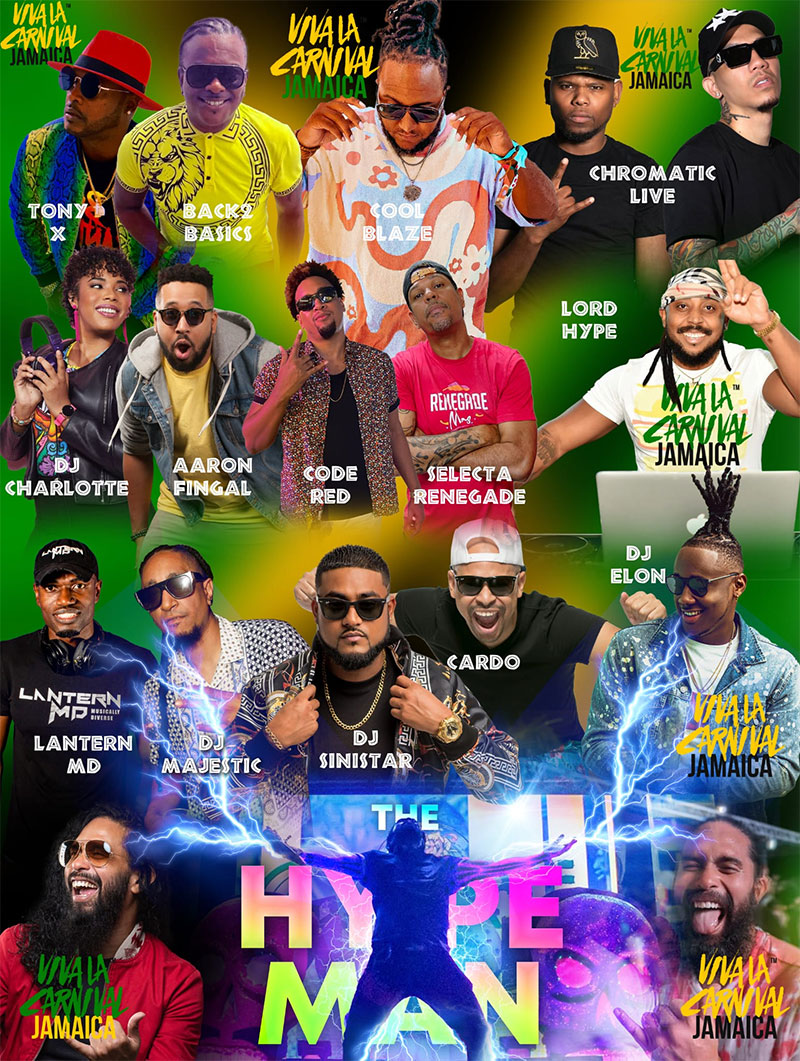 Jamaica Carnival 2023 | Viva La Carnival DJ Cast