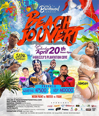 Bacchanal Jamaica - Beach J'Ouvert 2019