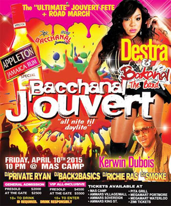 Bacchanal Jamaica 2015 - Bacchanal J'Ouvert
