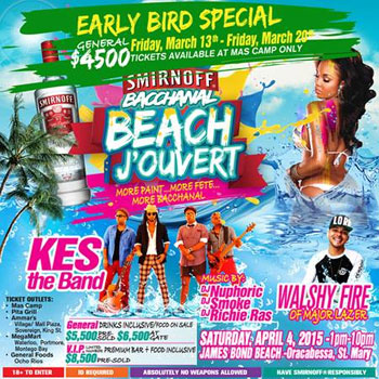 Bacchanal Jamaica - Bacchanal Jamaica - Beach J'Ouvert 2015
