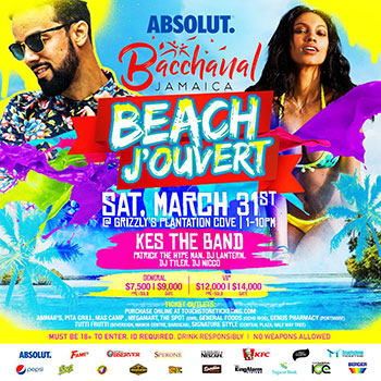 Bacchanal Jamaica - Beach J'Ouvert 2018