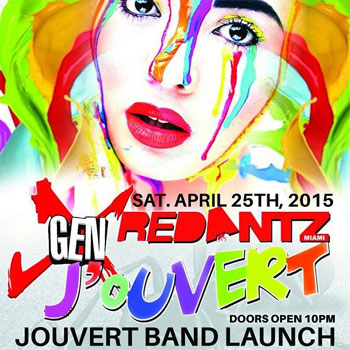 GenX Redantz Jouvert Band Launch 2015