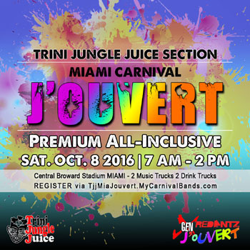 Play J'Ouvert with Trini Jungle Juice