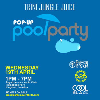 Trini Jungle Juice: Pop-Up Pool Party Jamaica