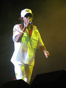 Jah Cure on stage at Reggae Sundance Festival