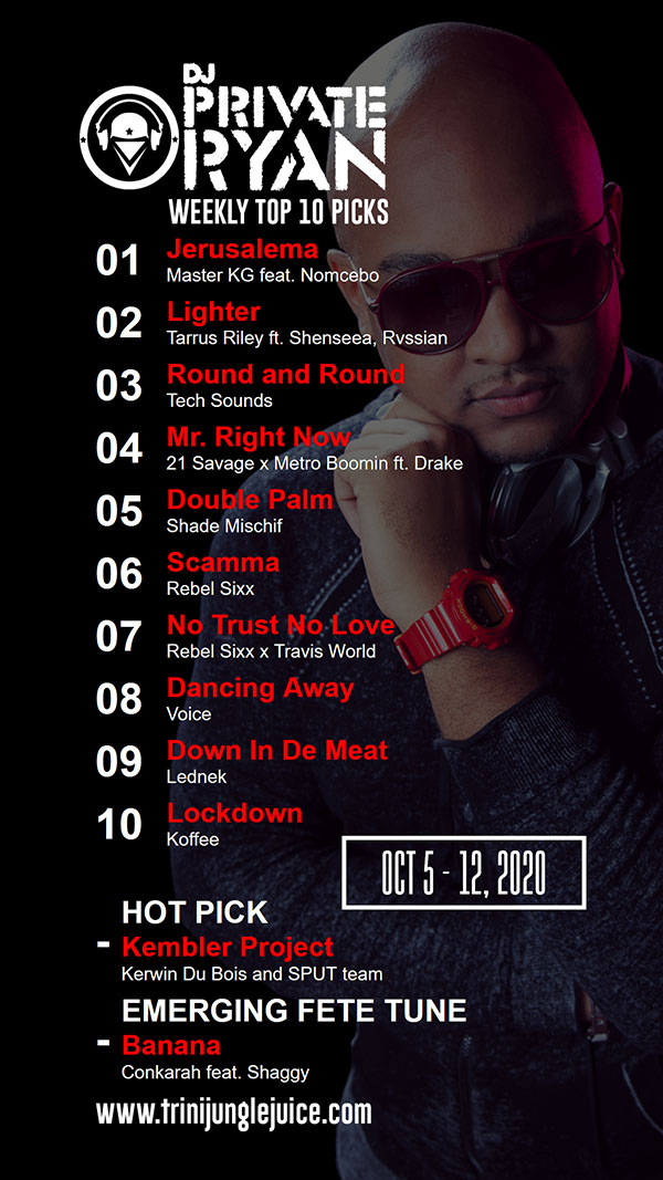 DJ Private Ryan Top 10 Songs