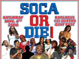 Big Artiste Crew for Soca or Die 5 in Toronto