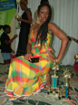 St. Kitts-Nevis Top Model Competition winner Joy Wilson