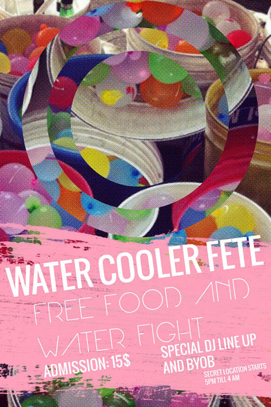 Water-Cooler Fete 2015