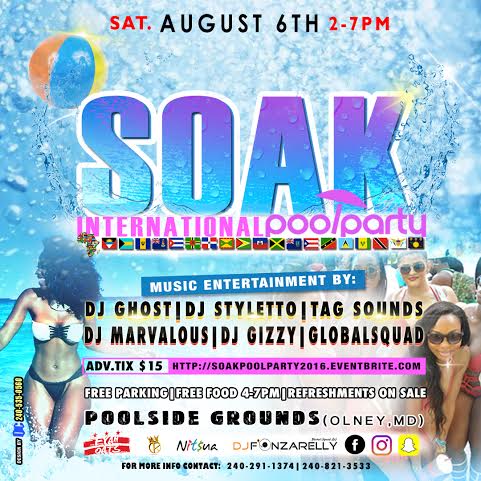 SOAK - International Pool Party