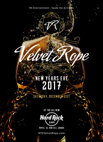 NYE Velvet Rope 2017