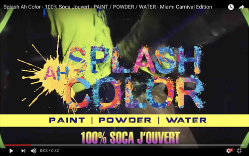 Splash Ah Color - 100% Soca Jouvert