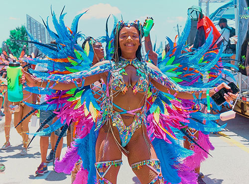 Georgia’s state capital was filled with costumes, colour and Caribbean music during Atlanta Caribbean Carnival.
