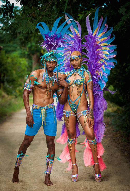 Atlanta Carnival will feature majestic costumes such as these from Vivacious Mas Band by designer Chandy Lewis out of Antigua