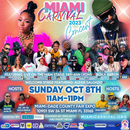 Miami Carnival Parade of Bands and Concert