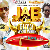 2nd Annual Glow Wear White 'Jab in Royal Splenda Edition'